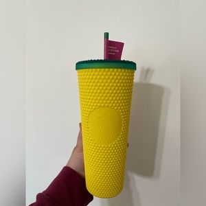 Hawaii Pineapple Starbucks Studded Tumbler